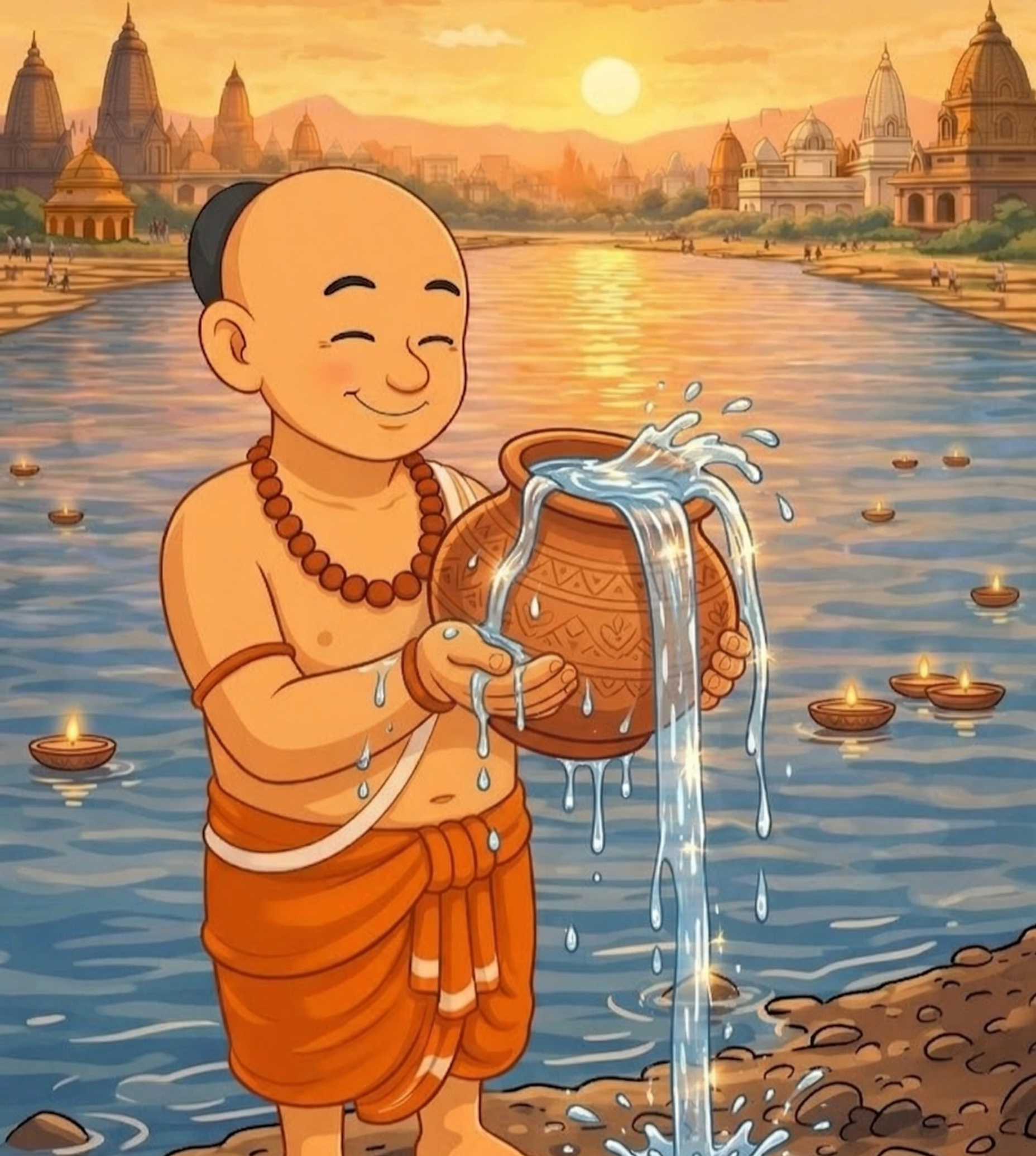 Godavari Holy Water Parcel